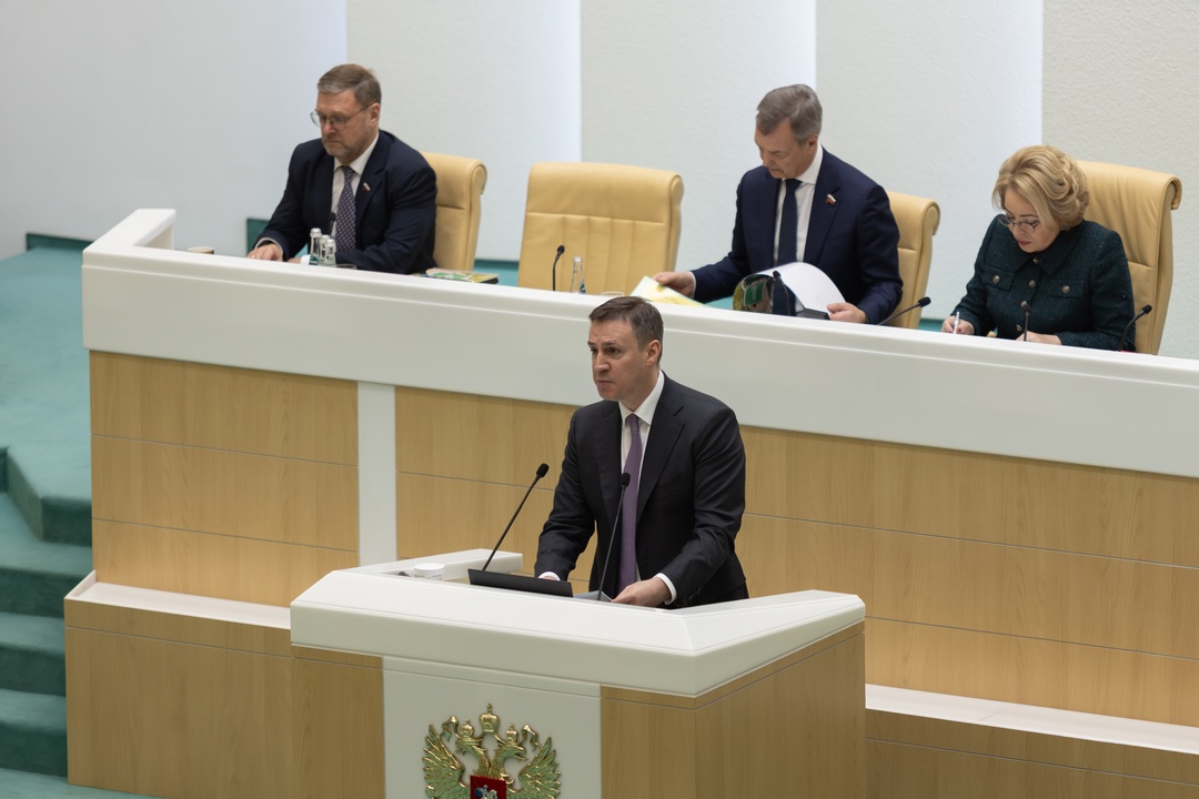 Дмитрий Патрушев рассказал о цифровизации сферы природопользования и агропромышленного комплекса на правительственном часе в Совете Федерации