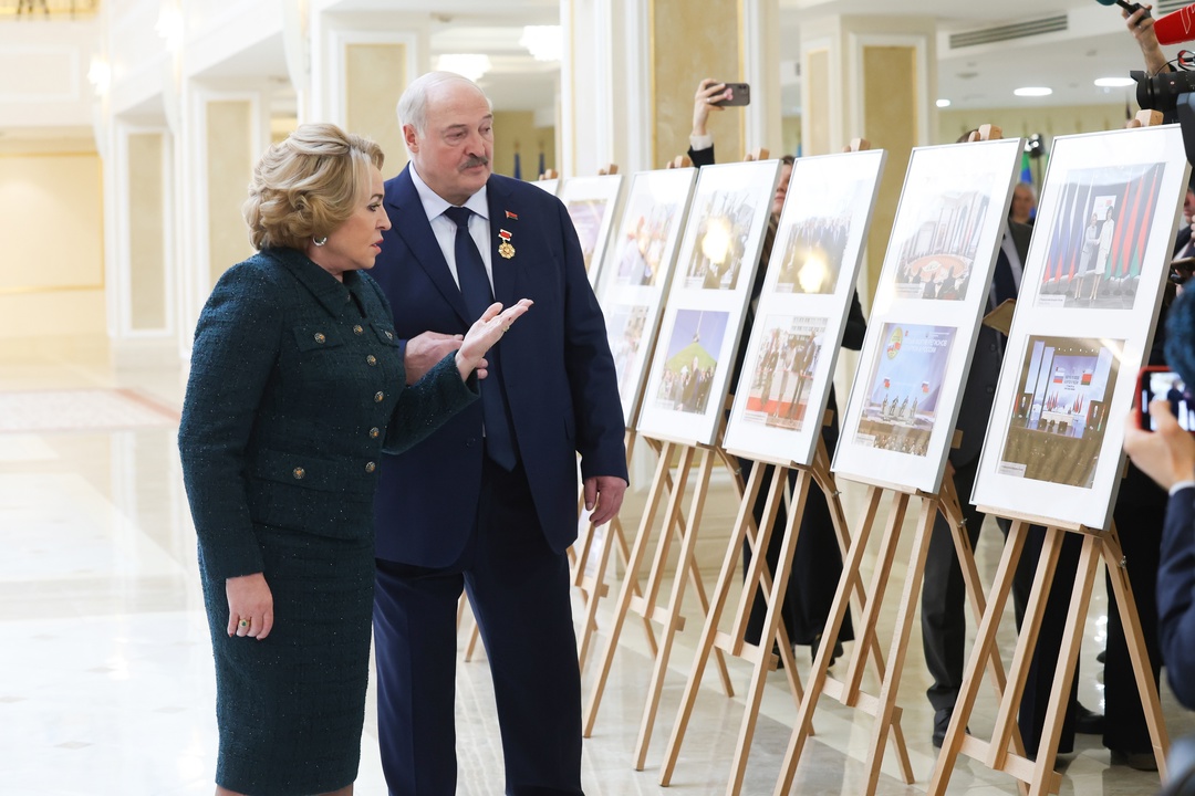 Президент Республики Беларусь Александр Лукашенко выступил на 586-м заседании Совета Федерации