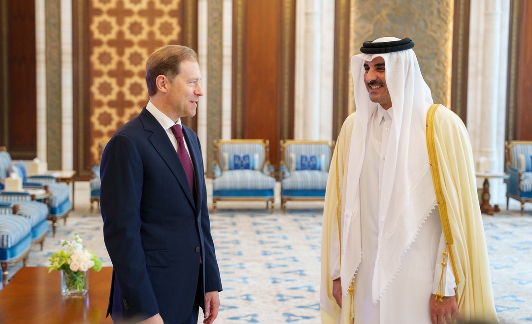 В Дохе Денис Мантуров встретился с эмиром Катара шейхом Тамимом Аль Тани