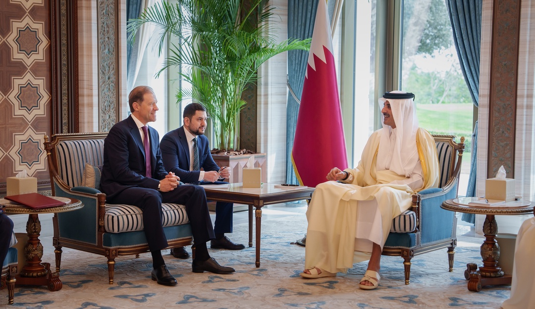 В Дохе Денис Мантуров встретился с эмиром Катара шейхом Тамимом Аль Тани