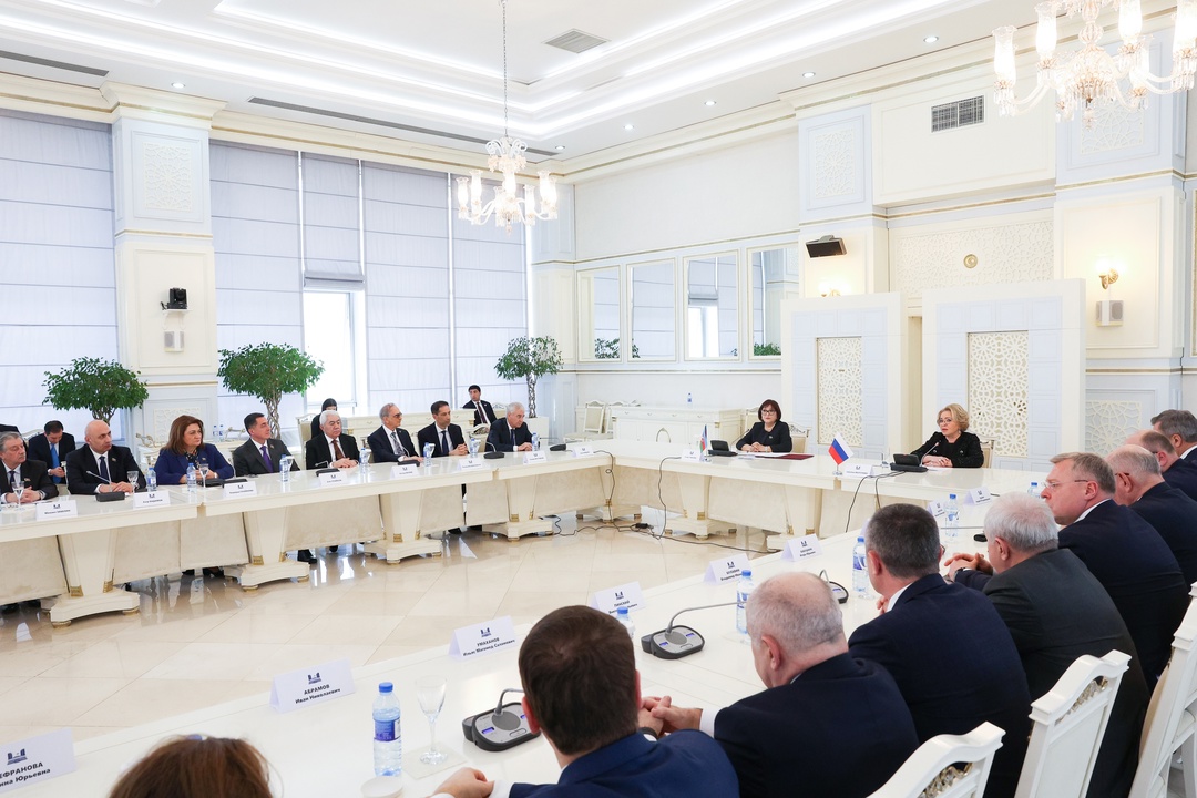 Валентина Матвиенко: Народы России и Азербайджана объединяют искренние и уважительные отношения