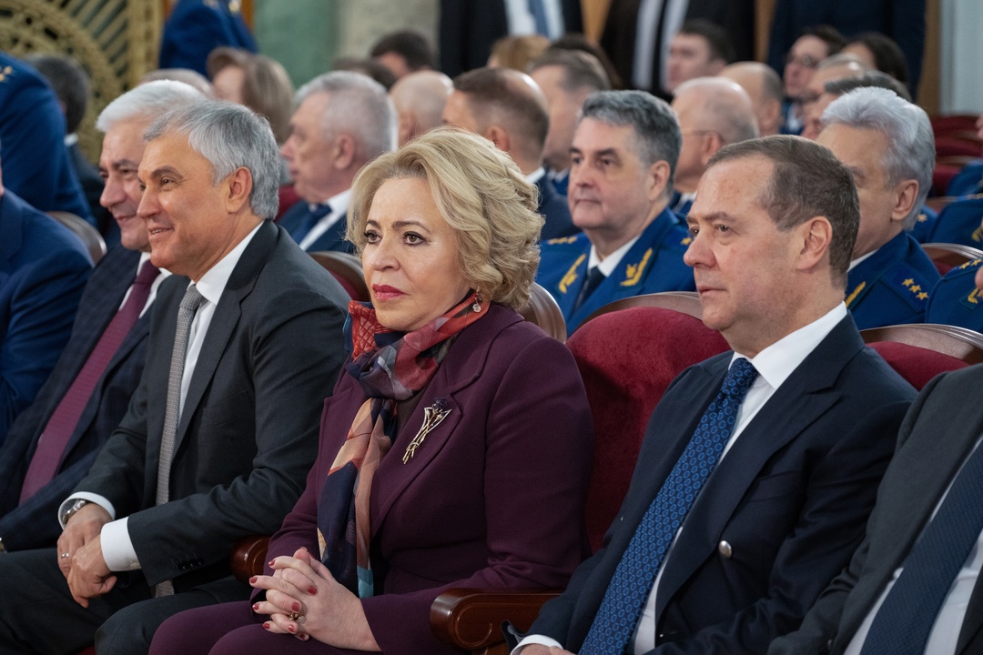 Председатель Совета Федерации Валентина Матвиенко приняла участие в расширенном заседании коллегии Генеральной прокуратуры Российской Федерации
