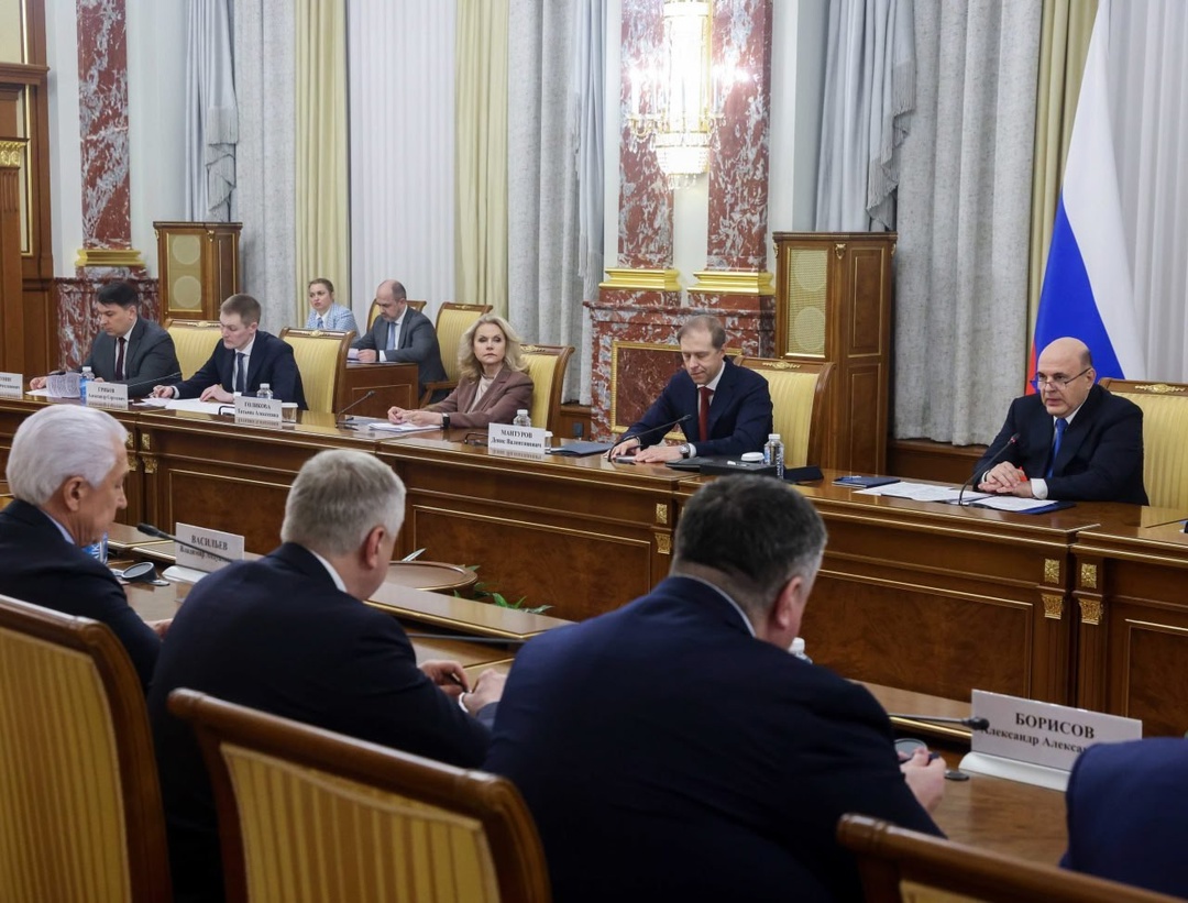 Состоялась встреча депутатов фракции «Единая Россия» с Председателем Правительства Михаилом Мишустиным.