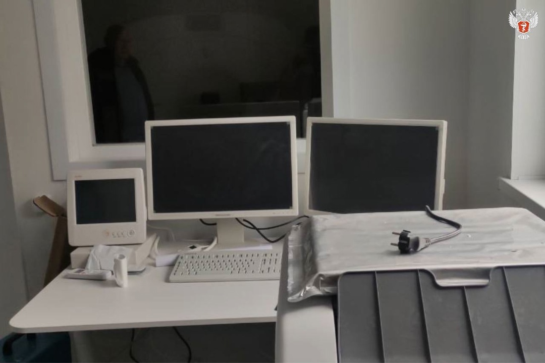 В Центральной больнице г. Харцызска ДНР заработал новый компьютерный томограф