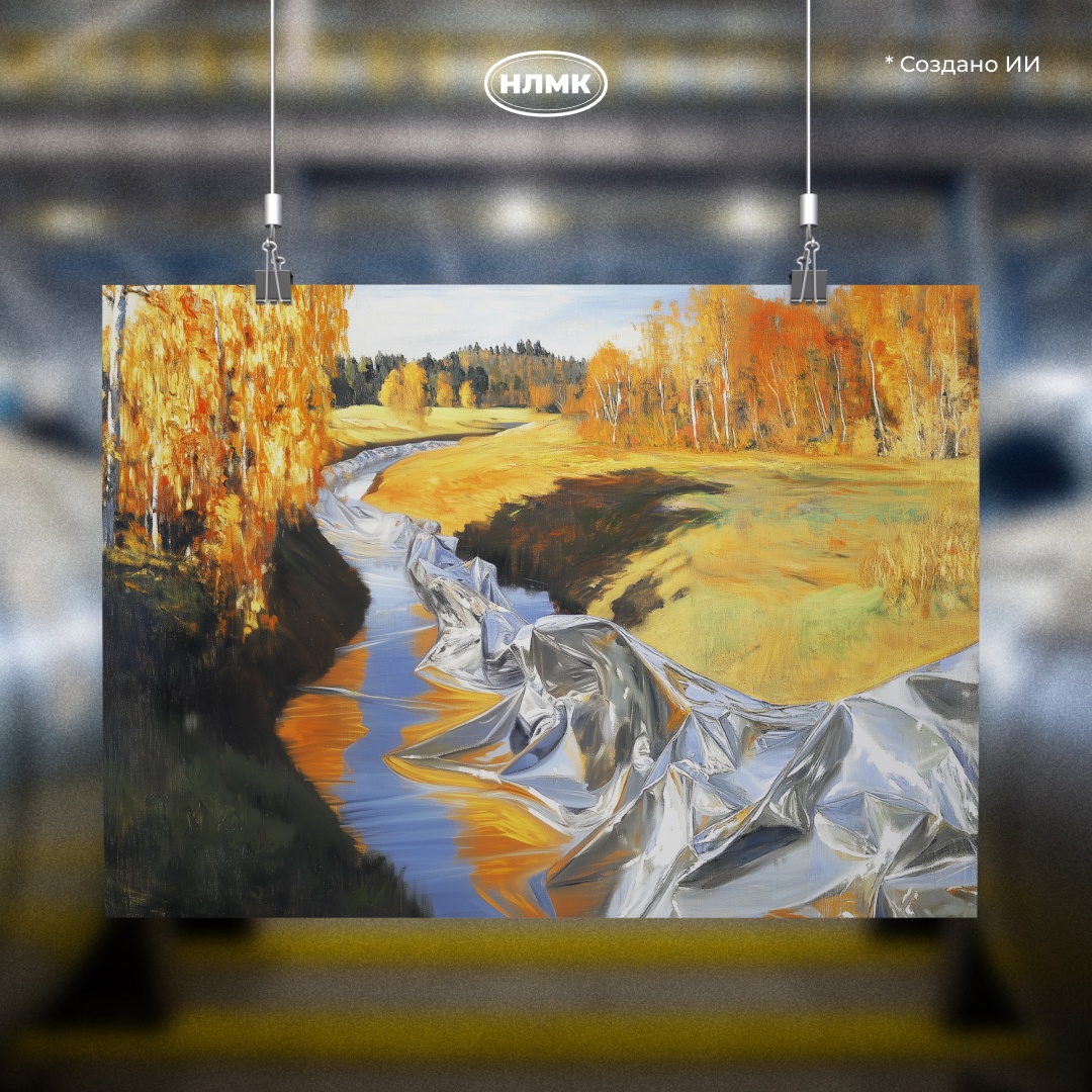 Металл давно вдохновляет людей создавать скульптуры и инсталляции. Но «металлические» картины нам неизвестны