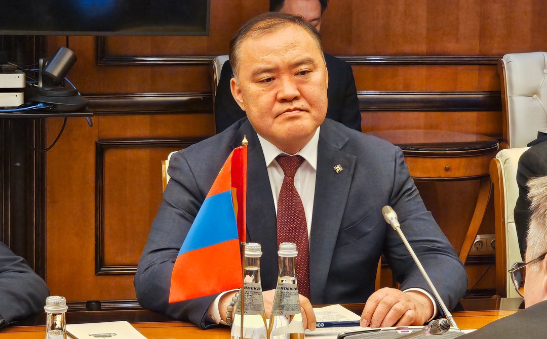 Вице-премьер Алексей Оверчук провел встречу с первым заместителем премьер-министра, министром экономики и развития Монголии Лувсаннямын Гантумуром