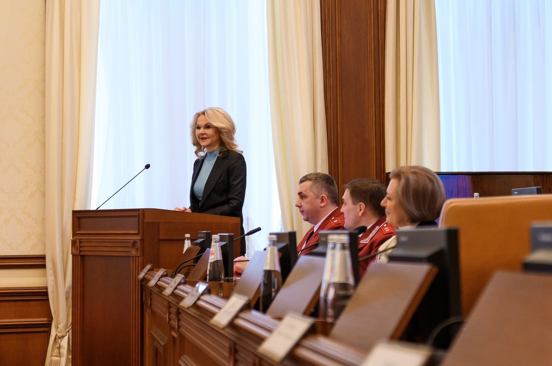 Татьяна Голикова приняла участие в расширенном заседании коллегии Роспотребнадзора