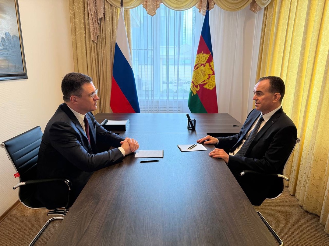 Александр Новак посетил с рабочей поездкой Краснодарский край