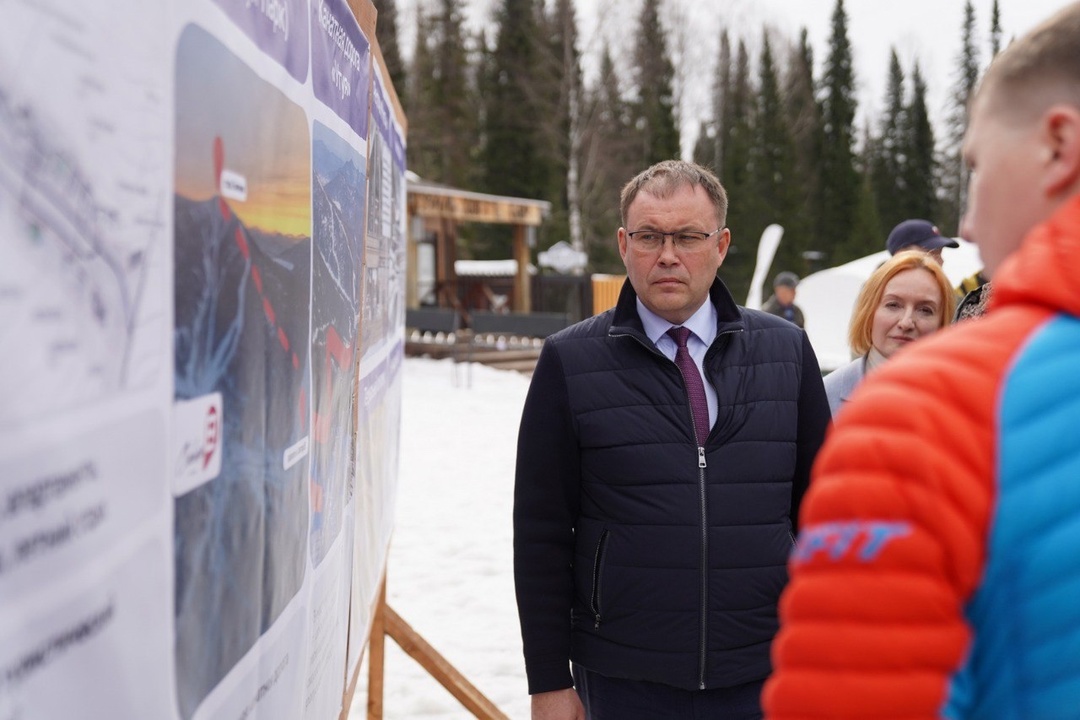 Министр экономического развития России Максим Решетников совершил рабочую поездку в Кузбасс
