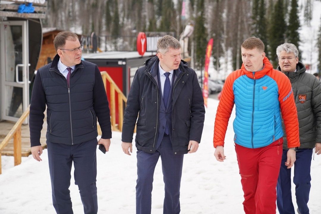 Министр экономического развития России Максим Решетников совершил рабочую поездку в Кузбасс