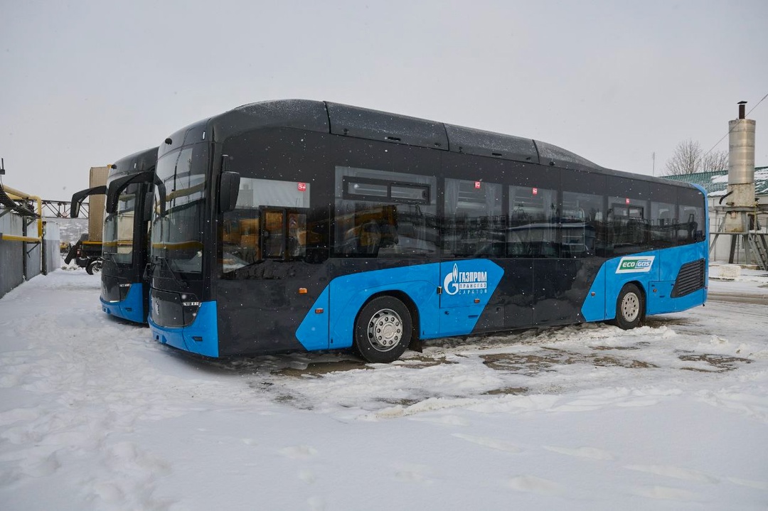 Саратовская область тестирует новые экологичные автобусы КАМАЗ