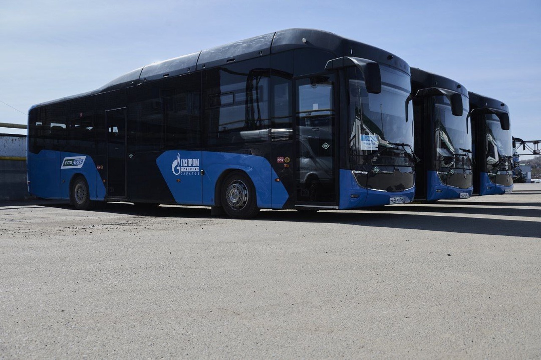 Саратовская область тестирует новые экологичные автобусы КАМАЗ