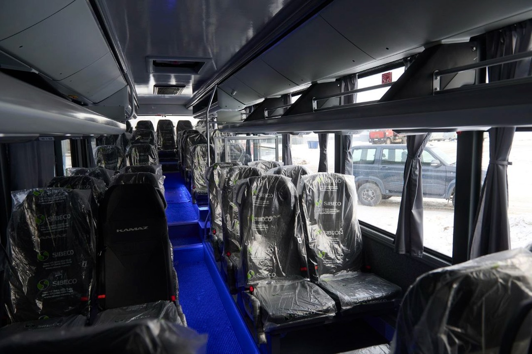 Саратовская область тестирует новые экологичные автобусы КАМАЗ