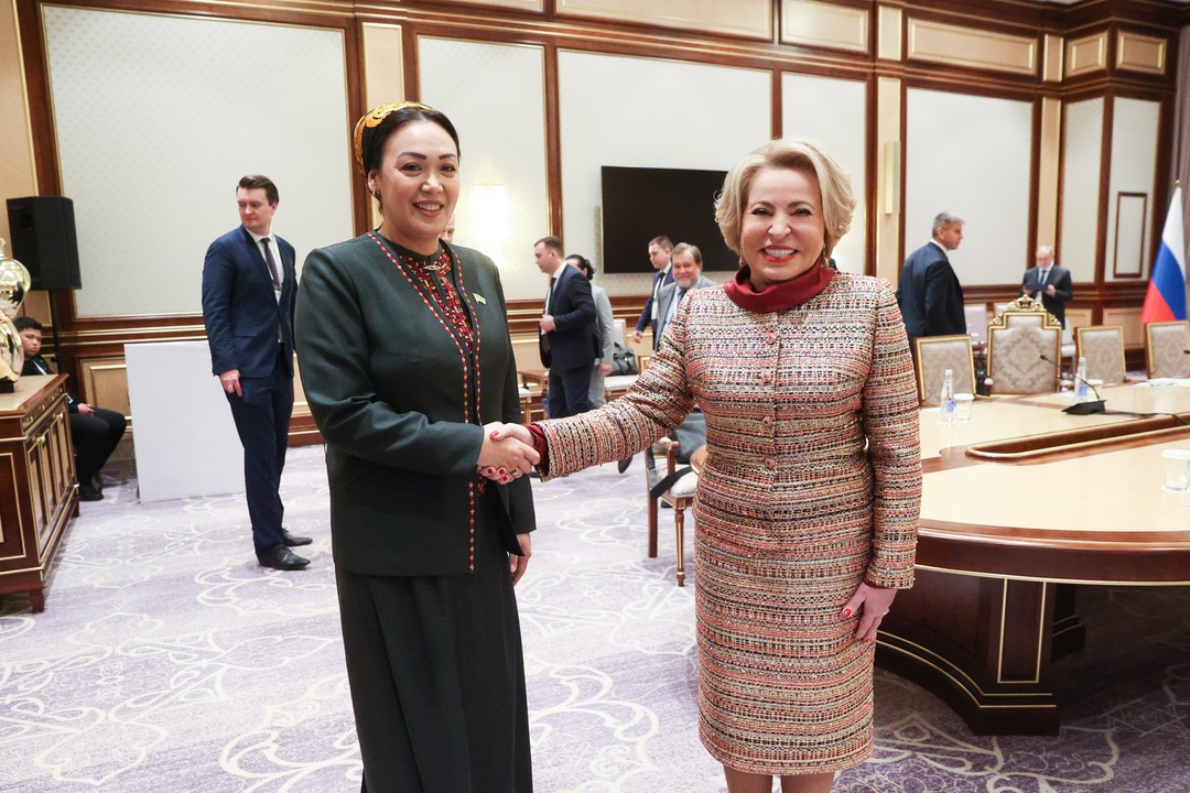 Валентина Матвиенко: Россия и Туркменистан активизируют межпарламентские связи