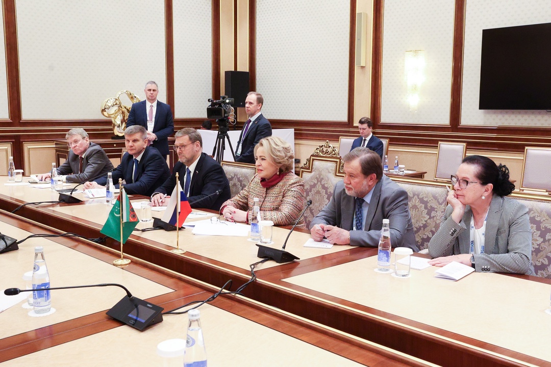 Валентина Матвиенко: Россия и Туркменистан активизируют межпарламентские связи