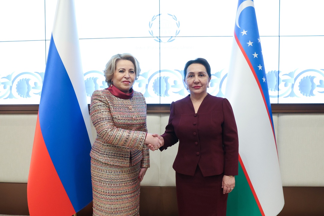 Валентина Матвиенко и Танзила Нарбаева отметили успешное взаимодействие парламентариев, сотрудничество регионов России и Узбекистана