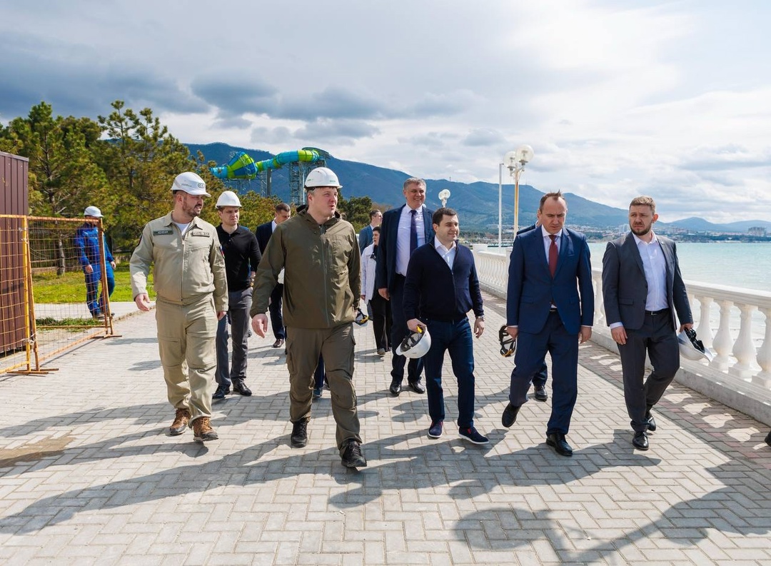 Продолжается модернизация системы очистных сооружений города-курорта Геленджик