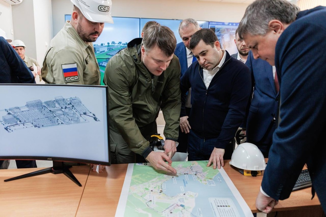 Продолжается модернизация системы очистных сооружений города-курорта Геленджик