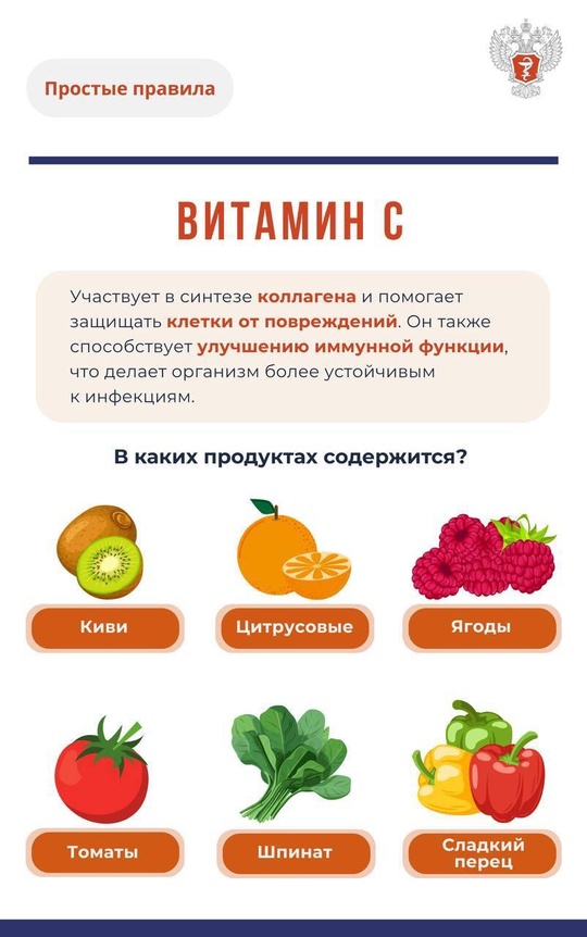 #ПростыеПравила: В каких продуктах искать витамины