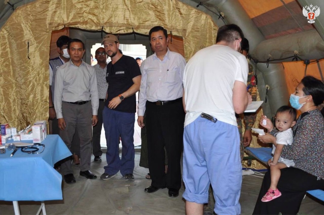 229 пострадавшим от землетрясения в Мьянме оказали помощь специалисты Федерального центра медицины катастроф Минздрава России