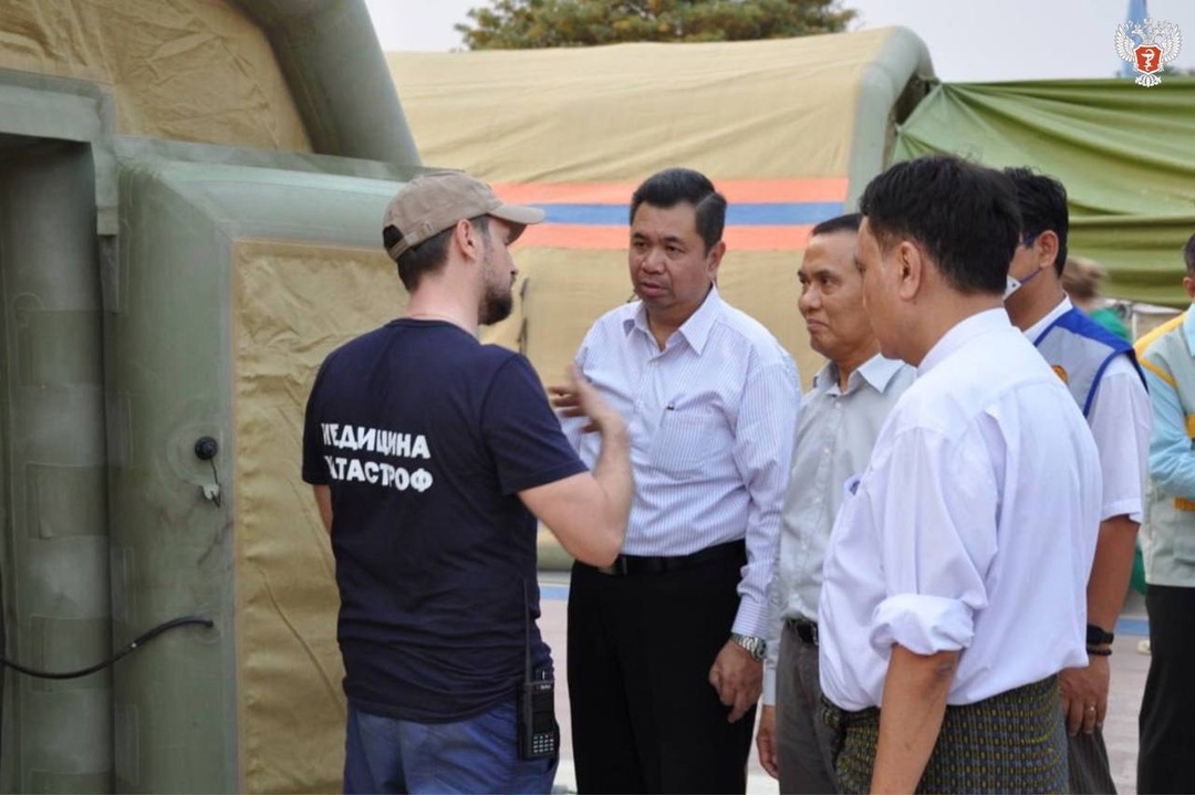 229 пострадавшим от землетрясения в Мьянме оказали помощь специалисты Федерального центра медицины катастроф Минздрава России