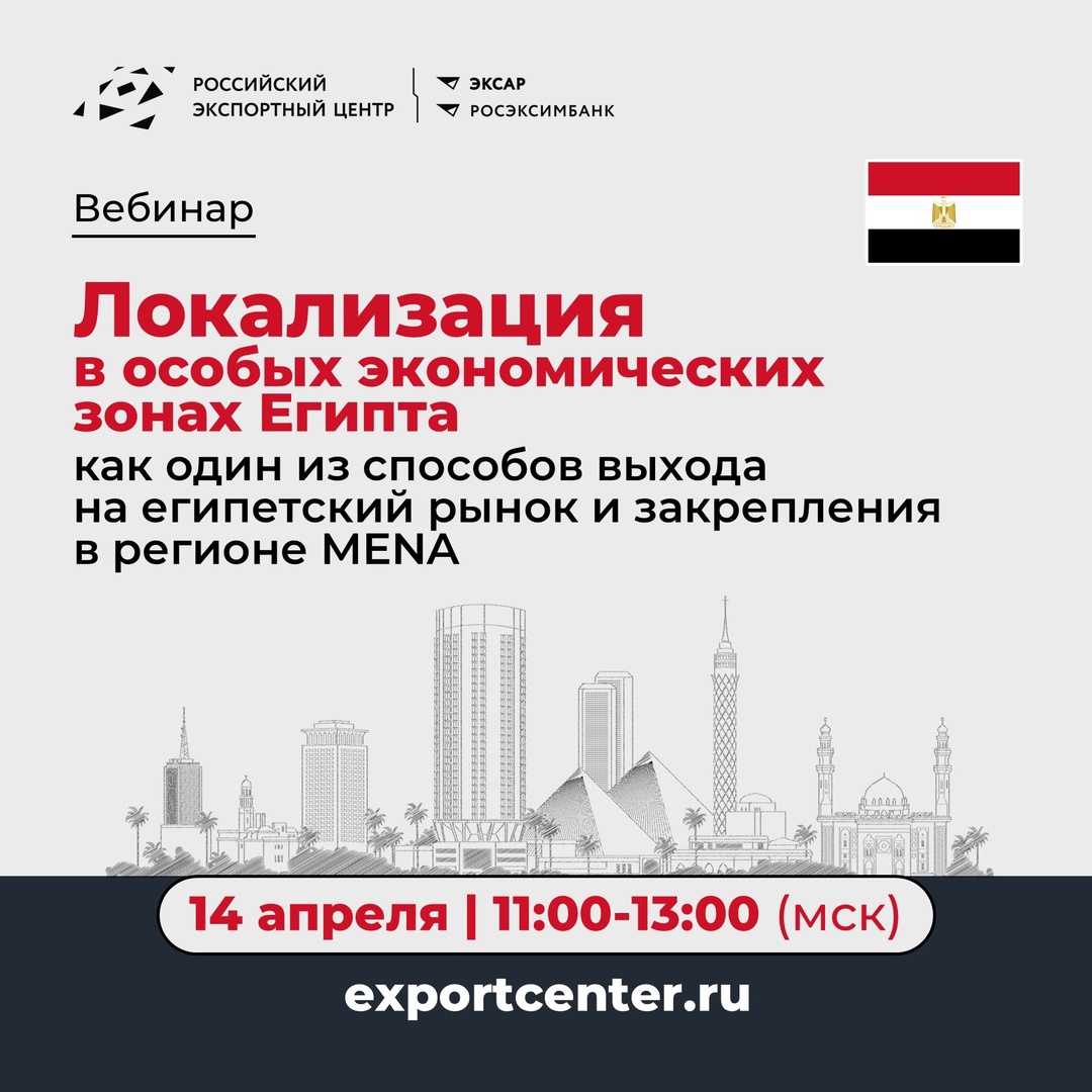 Как выйти на рынок Египта и дальше — в другие страны MENA?