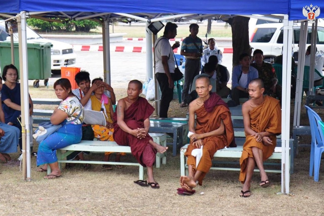 336 пострадавшим от землетрясения в Мьянме оказали помощь специалисты Федерального центра медицины катастроф Минздрава России