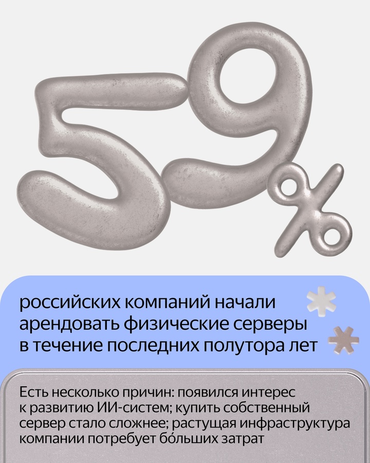 Yandex BareMetal стал доступен для всех компаний. Обновили сервис по аренде выделенных физических серверов и готовы его предоставить любым пользователям