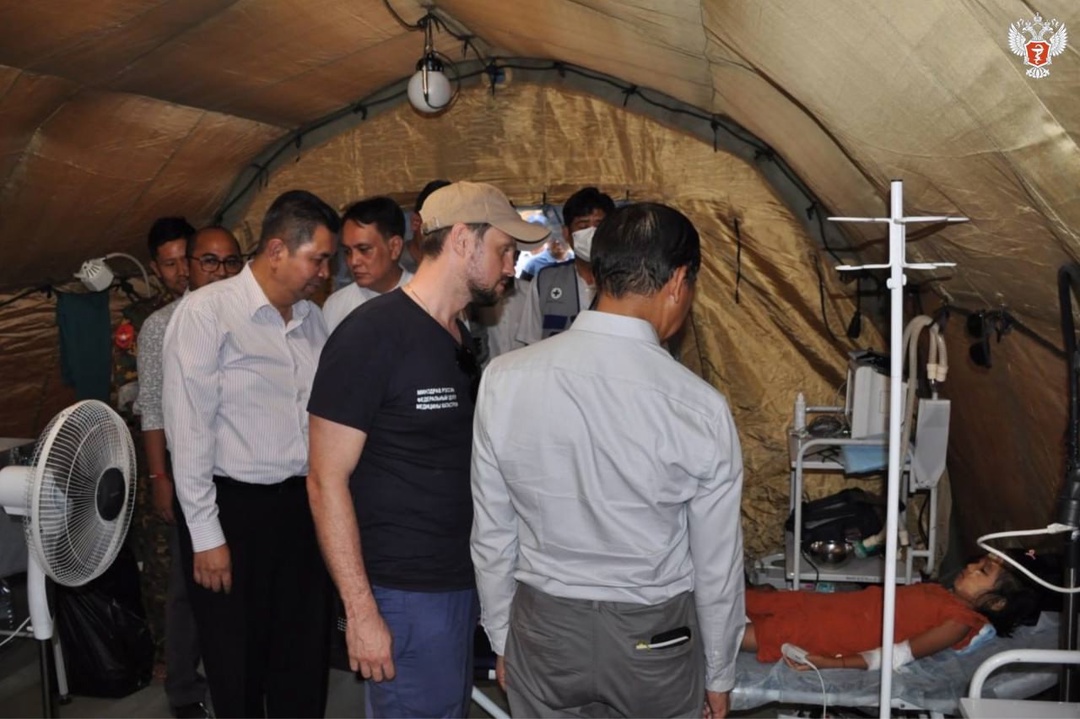 Более 500 пострадавшим в Мьянме из-за землетрясения оказали оказали помощь российские специалисты