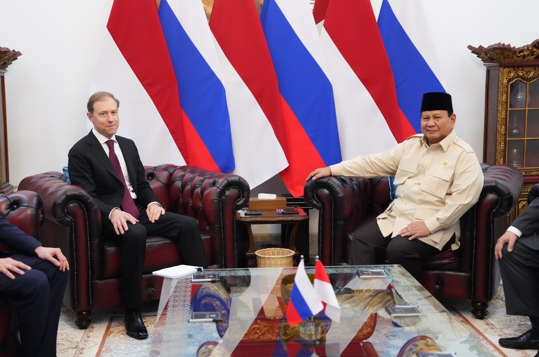 Денис Мантуров встретился с Президентом Республики Индонезия Прабово Субианто