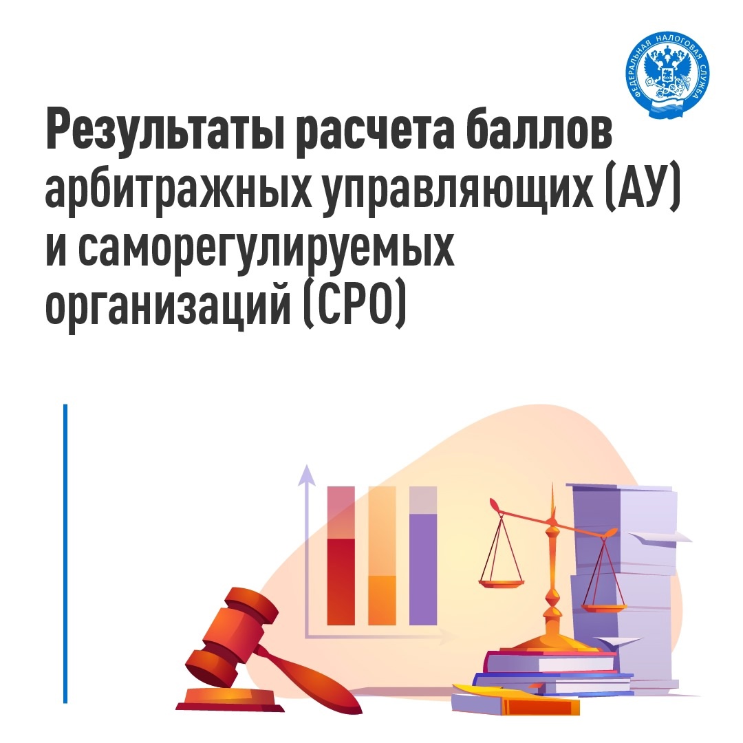 Подвели результаты расчета баллов АУ и СРО в Регистре арбитражных управляющих (РАУ) на 1 апреля 2025 года