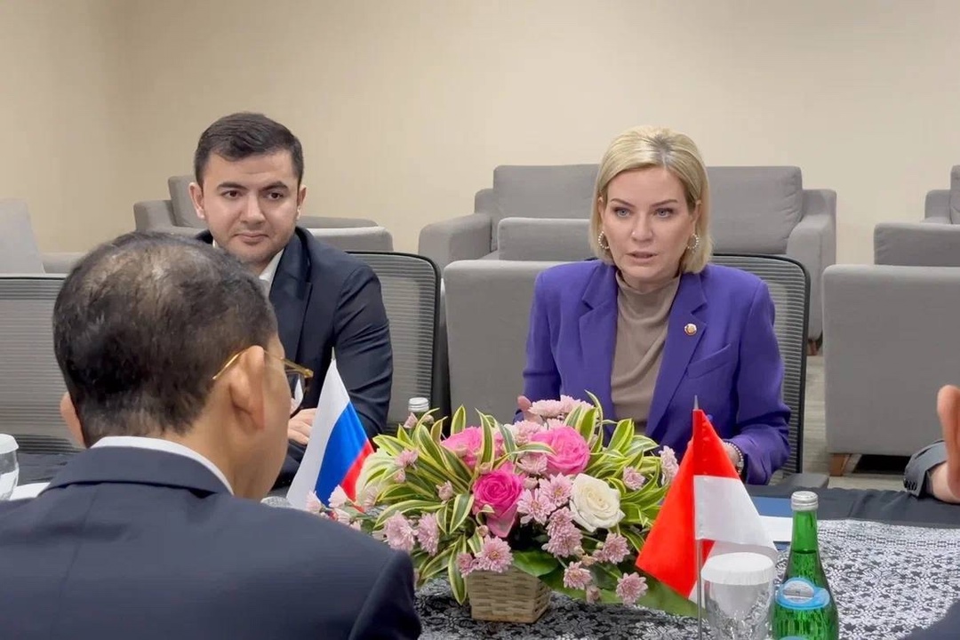 Ольга Любимова посетила с рабочим визитом Джакарту, где встретилась с министром культуры Индонезии Фадли Зоном