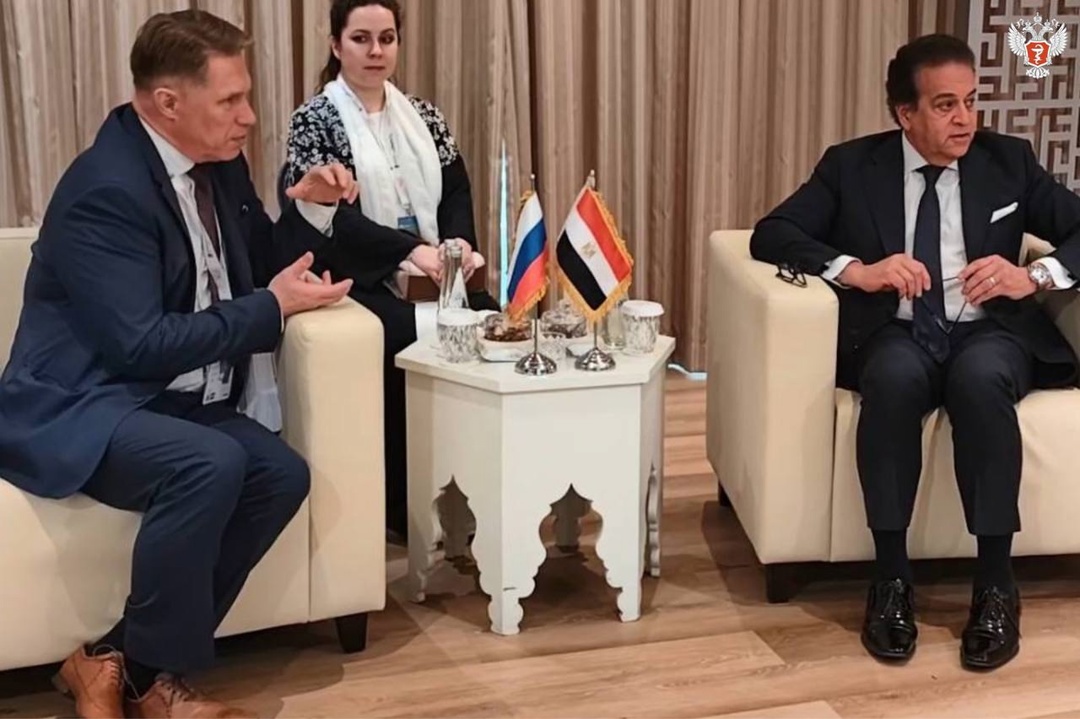 Россия и Египет заключат межправсоглашение о сорудничестве в сфере здравоохранения, меднауки и образования