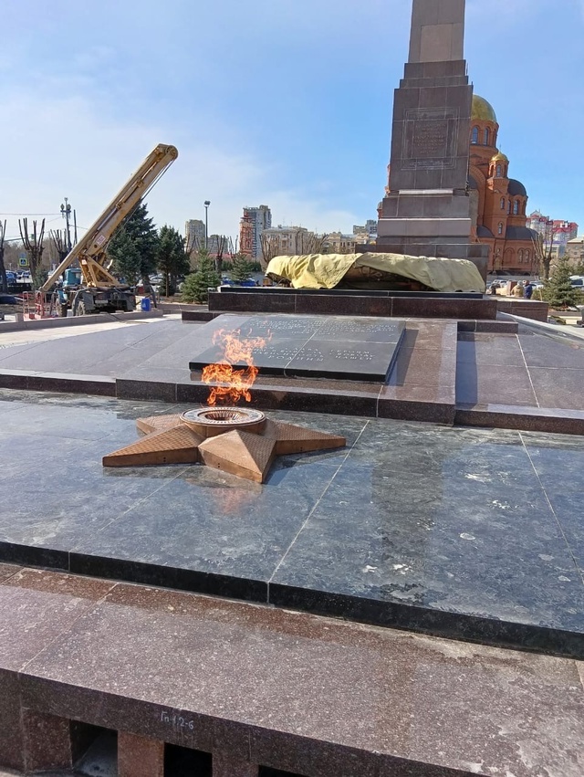 Сотрудники Нижне-Волжского управления Ростехнадзора приняли участие в работе комиссии по оценке соответствия объекта газоснабжения «Братская могила защитников…