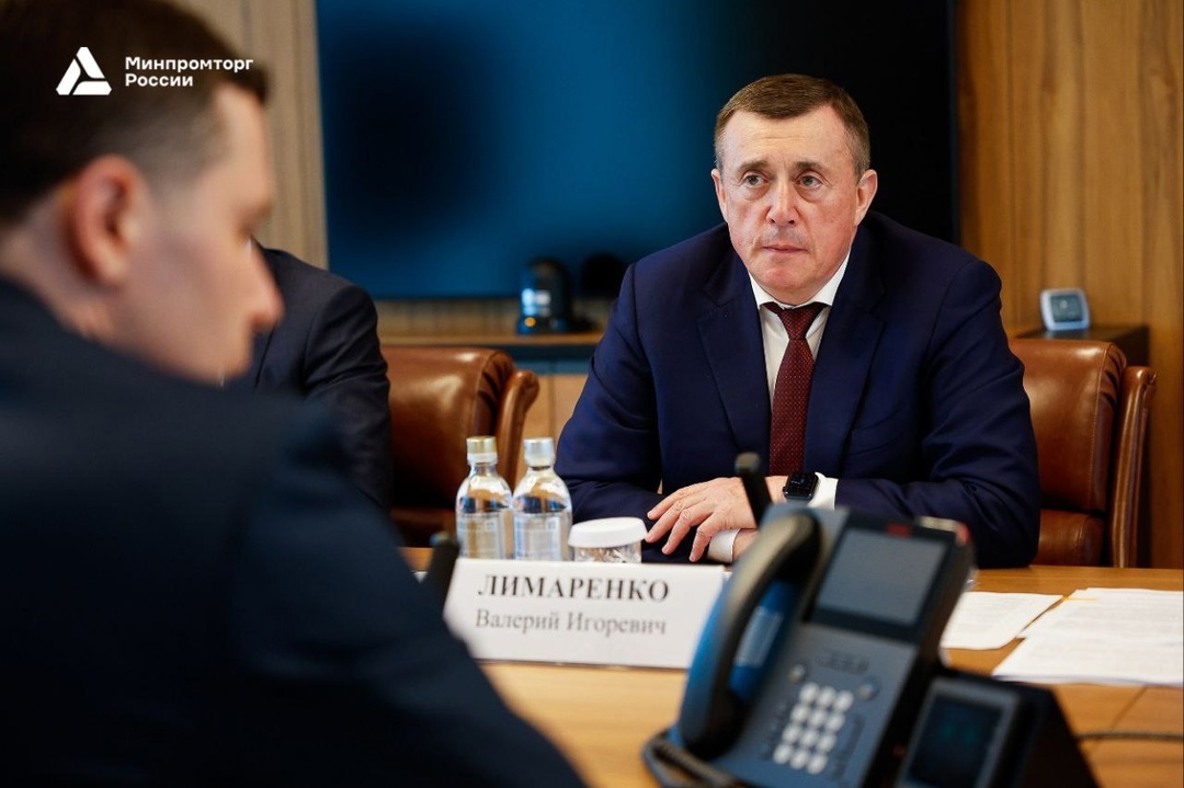 Глава Минпромторга России Антон Алиханов и губернатор Сахалинской области Валерий Лимаренко обсудили ключевые направления промышленности региона