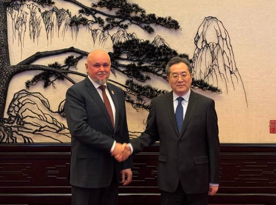 Сергей Цивилев провел переговоры с вице-премьером Госсовета КНР Дин Сюэсяном