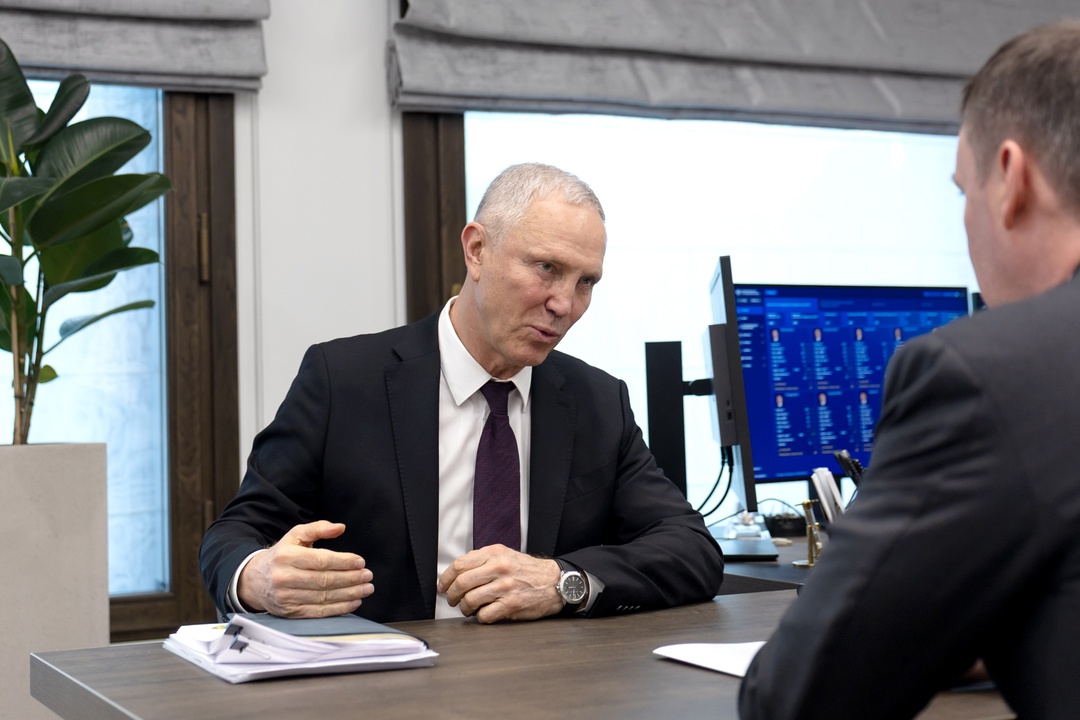 Вице-премьер Дмитрий Патрушев и глава Херсонской области Владимир Сальдо обсудили развитие сельского хозяйства региона