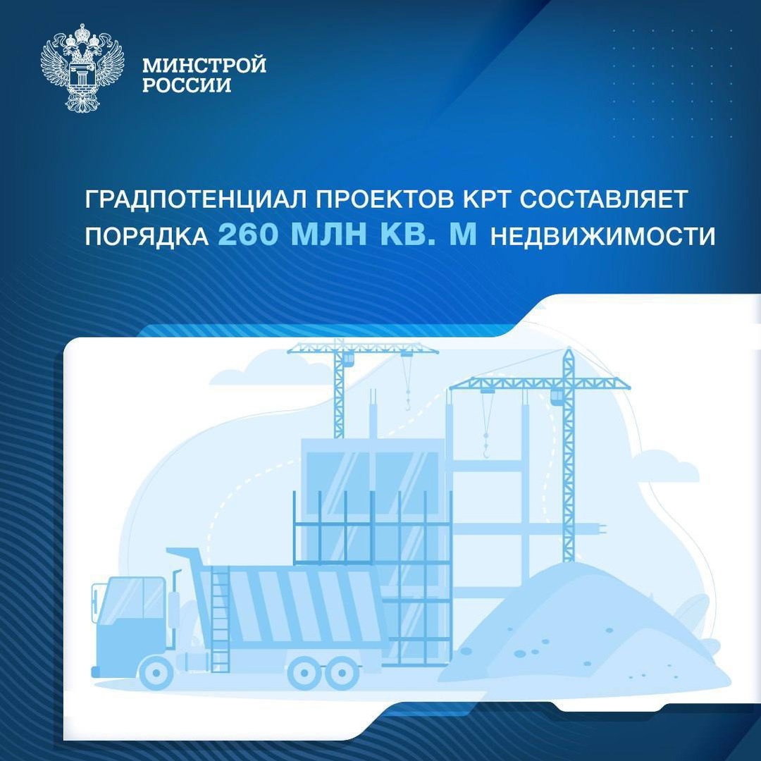 Комплексное развитие территорий (КРТ) представляет собой инструмент обновления городской среды, прежде всего для строительства современного жилья, а также…