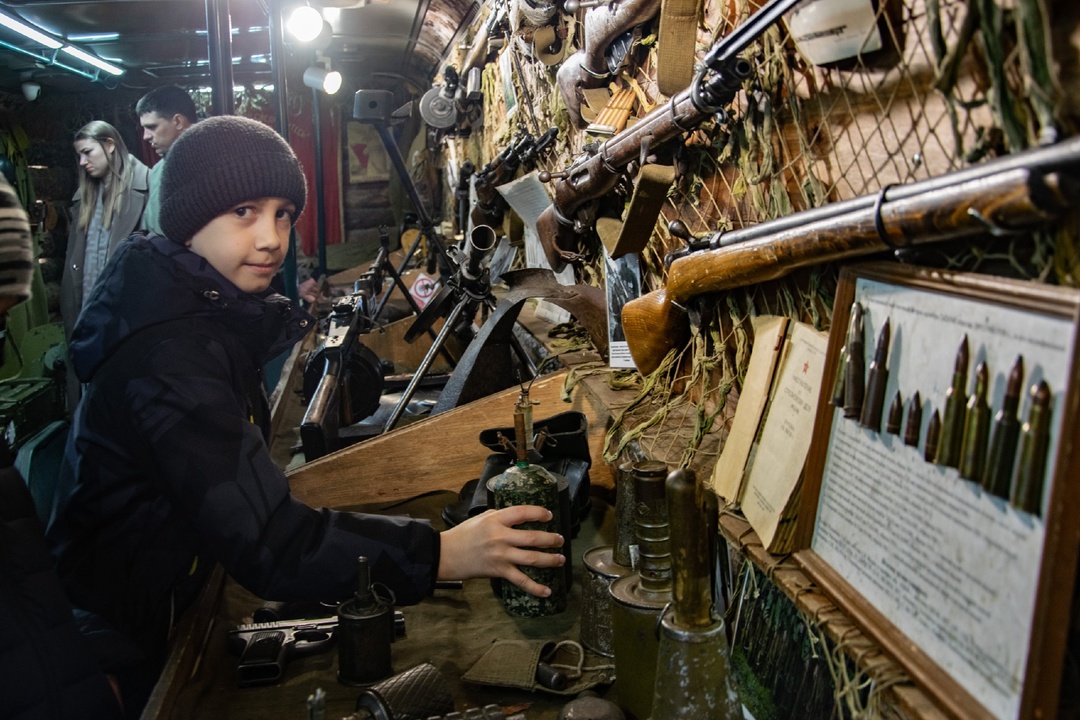 «Автобус Победы» сделал остановку в микрорайоне газопереработчиков в Свободном