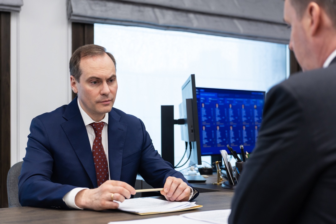 Вице-премьер Дмитрий Патрушев и глава Республики Мордовия Артем Здунов обсудили развитие агропромышленного комплекса и экологии в республике