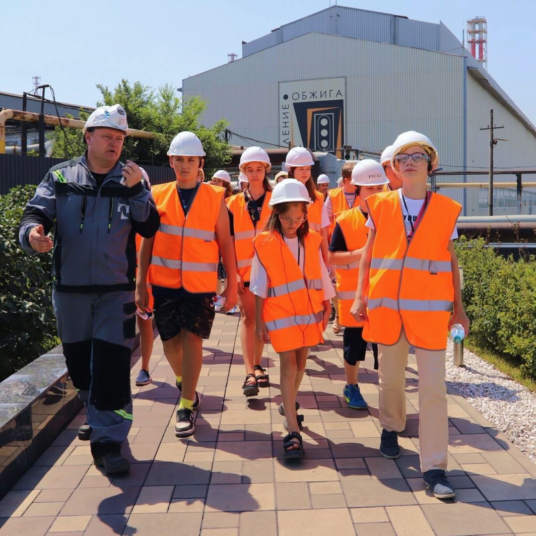 Продолжаем наш рассказ об экскурсиях на заводы РУСАЛа