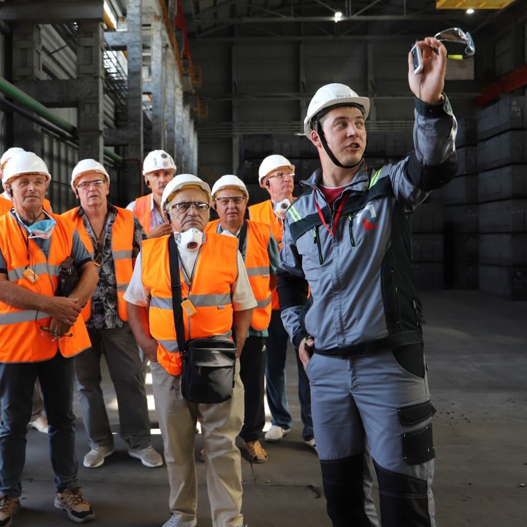 Продолжаем наш рассказ об экскурсиях на заводы РУСАЛа