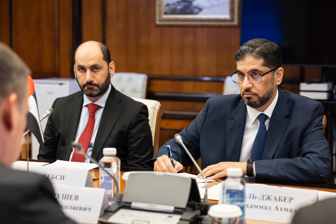 Дмитрий Патрушев встретился с послом Объединенных Арабских Эмиратов Мохаммадом Ахмадом Альджабером