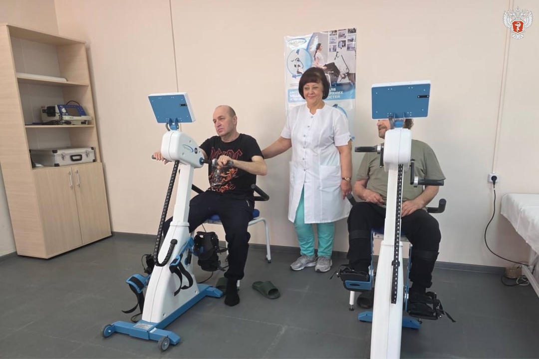 В ЛНР открылось первое реабилитационное отделение для пациентов с заболеваниями центральной нервной системы