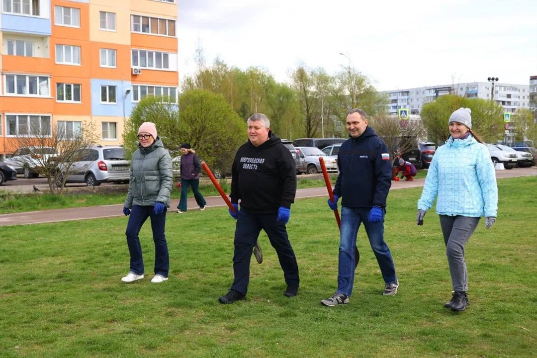 В регионах России состоялся Всероссийский субботник, инициированный Минстроем России