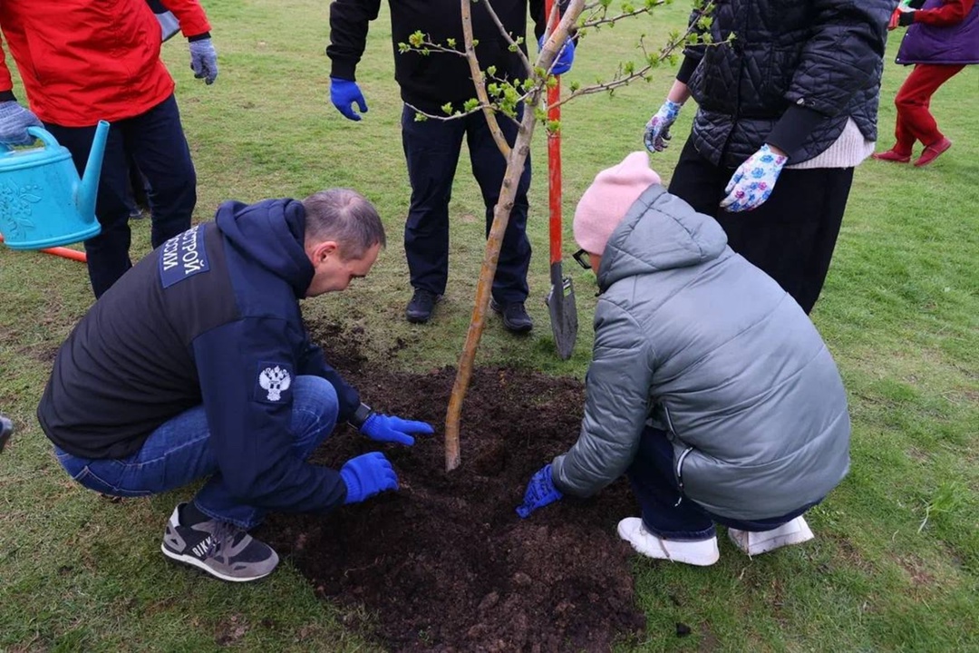 В регионах России состоялся Всероссийский субботник, инициированный Минстроем России