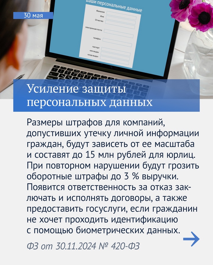 Вячеслав Володин рассказал о законах, вступающих в силу в мае.