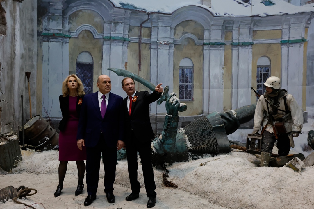 В Музее Победы Михаил Мишустин осмотрел экспозицию «Подвиг народа»