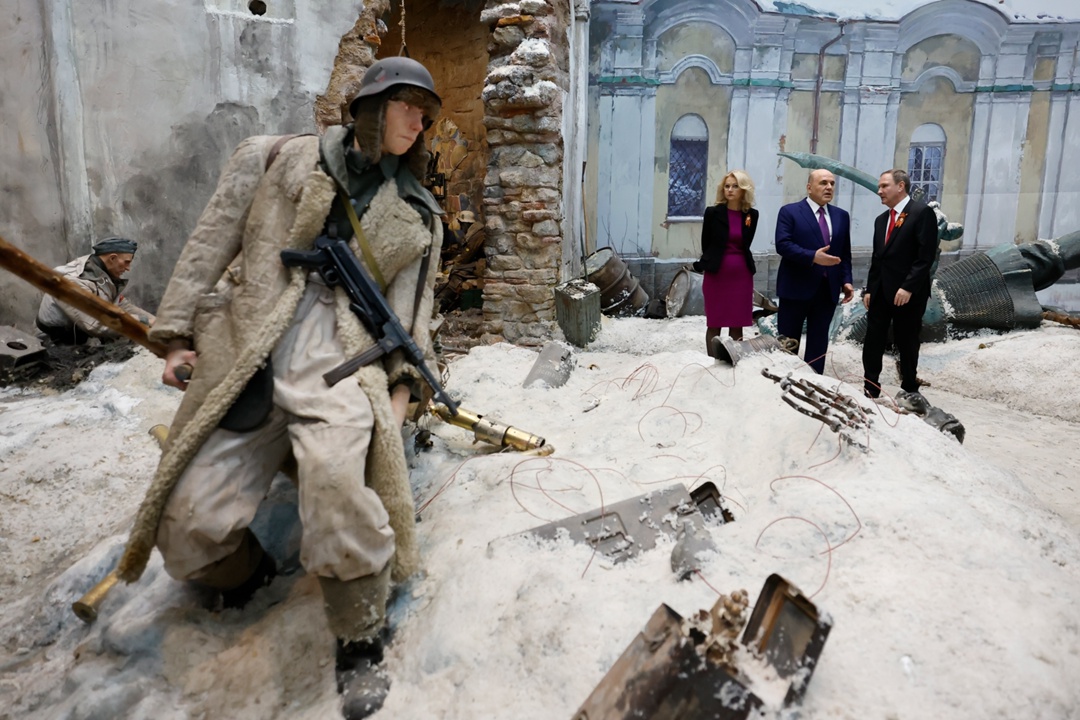 В Музее Победы Михаил Мишустин осмотрел экспозицию «Подвиг народа»