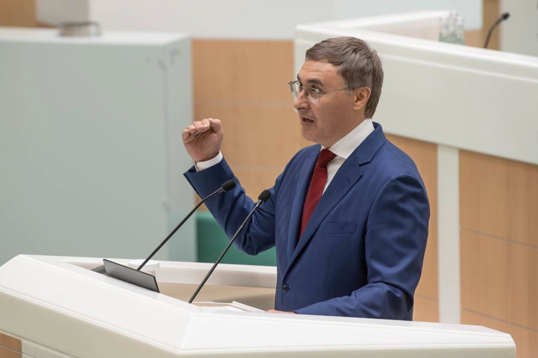 Валерий Фальков выступил на заседании Совета законодателей РФ при Федеральном Собрании РФ в Санкт-Петербурге